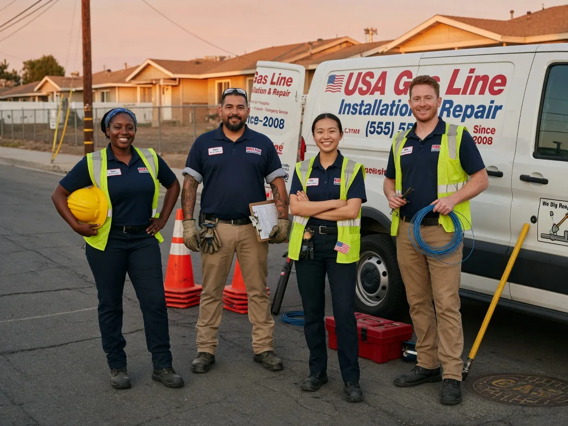 Gas Line Installation company in Secretary, MD